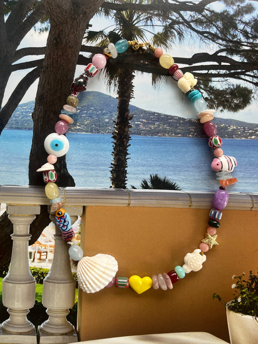 Multicharm necklace
