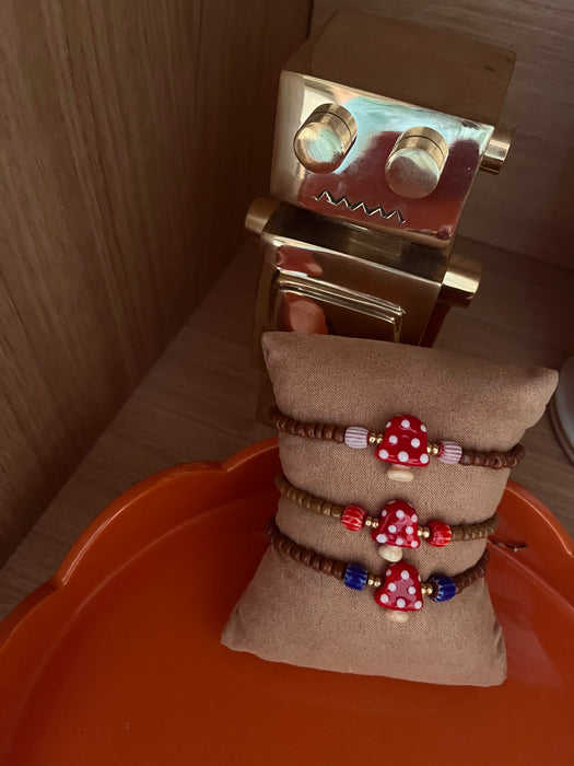 Mushroom bracelet