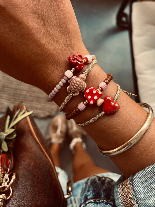 Mushroom bracelet