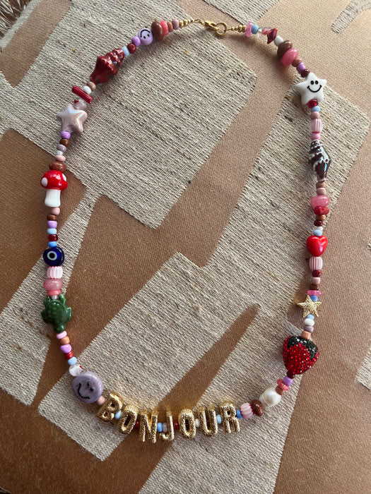 Bonjour necklace