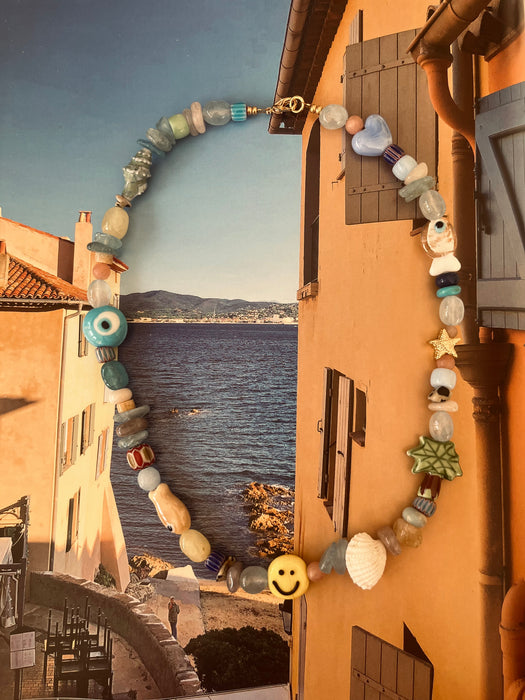 Multicharm necklace | Smiley
