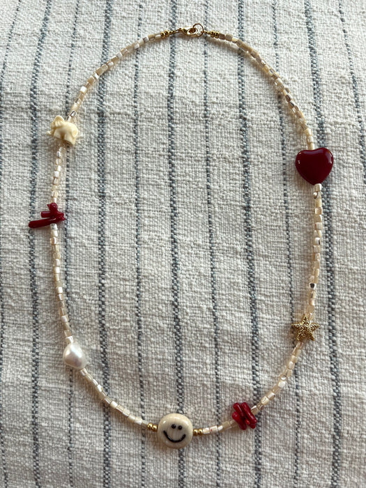 Happy necklace