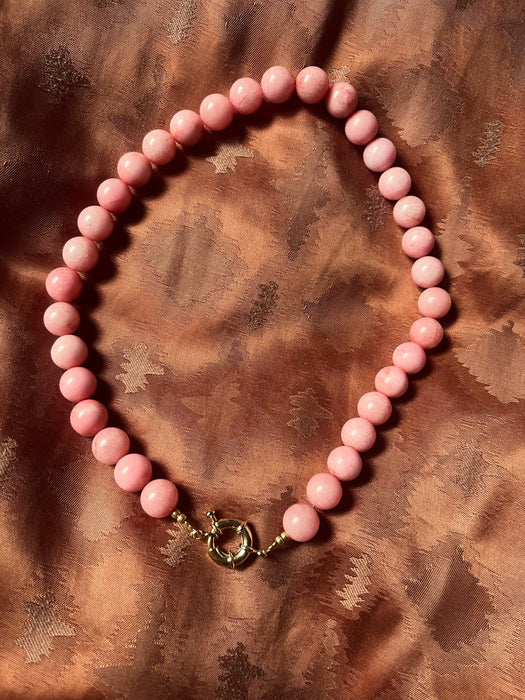 Pink necklace