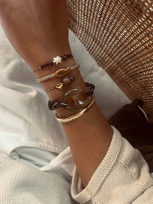 Mini turtle bracelet | Natural