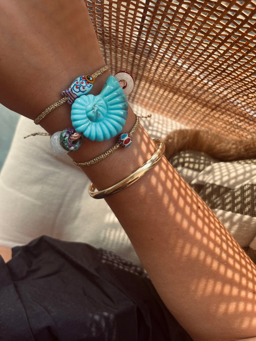 Fish bracelet multicolour