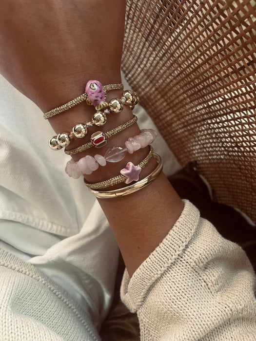 Multicolour fish bracelet