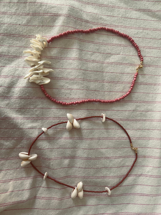 Sea necklace | Pink