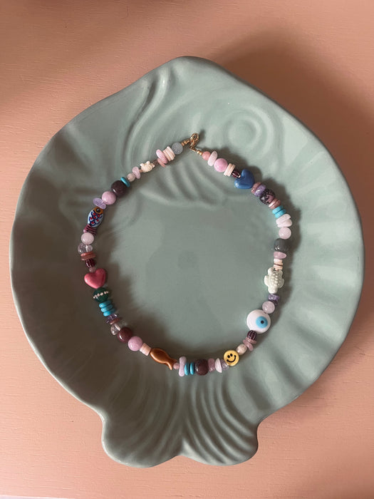 Multicharm necklace