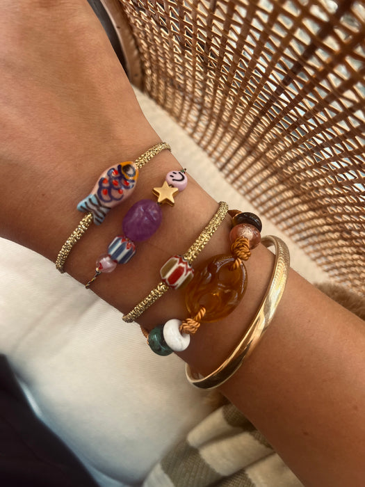 Mini bean bracelet