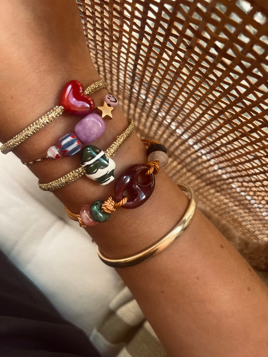 Mini bean bracelet