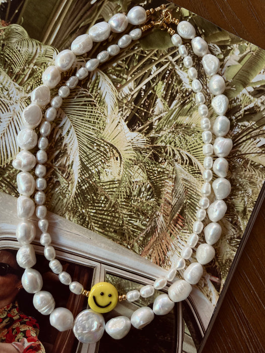 Freshwater pearl necklace