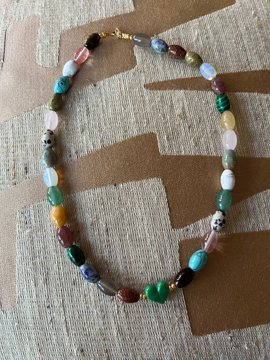 Love necklace multicolour