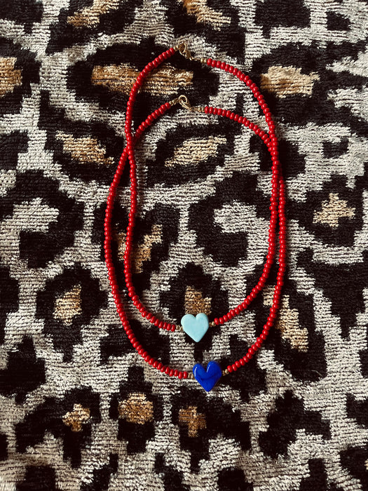 Love necklace | Red
