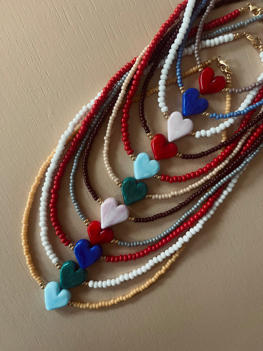 Love necklace | White