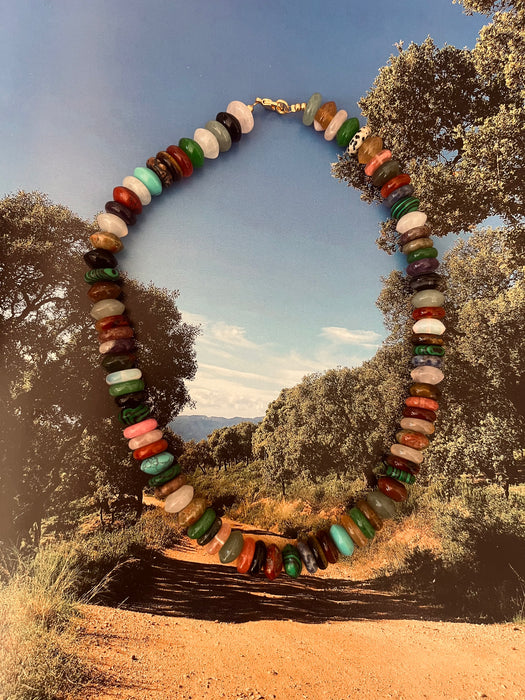 Multicolour necklace