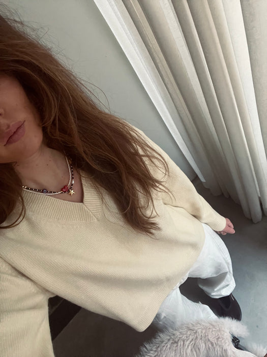 Love necklace petit | Red