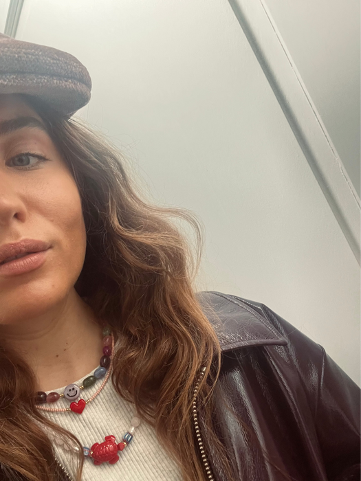 Love necklace petit | Red