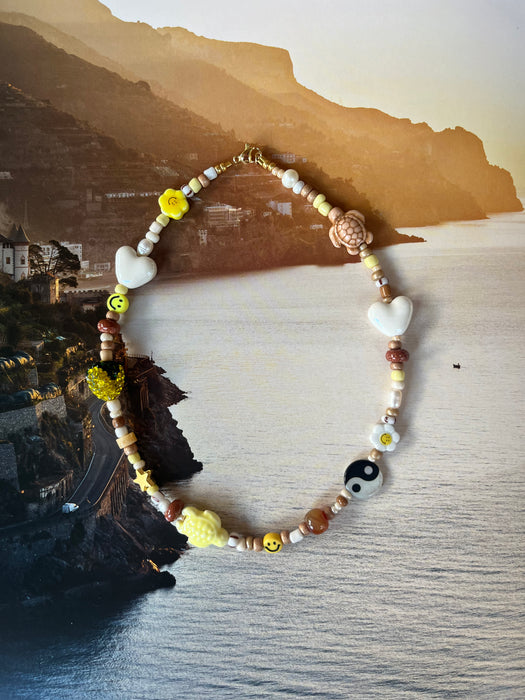 Kids necklace lemon