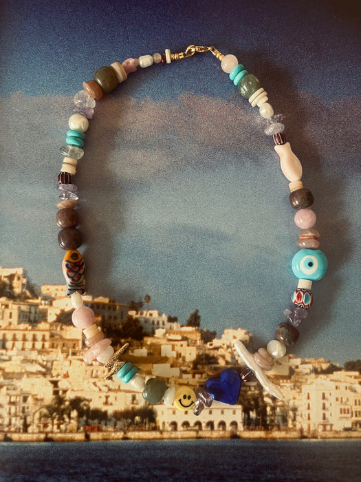 Multicharm necklace