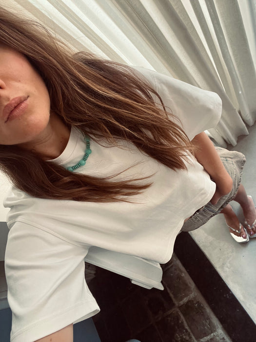 Sea blue necklace