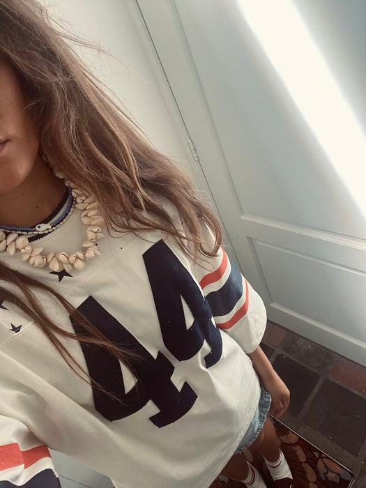Big multi shell necklace