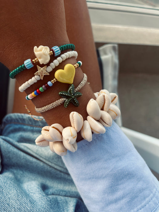 Yellow love bracelet