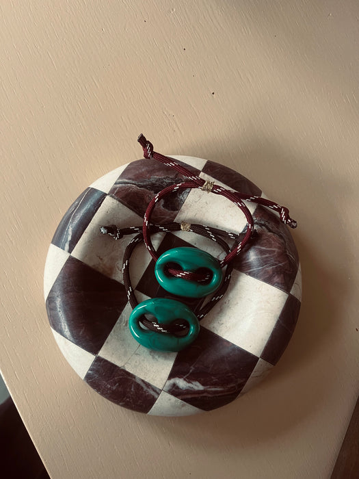 Bean bracelet | Green