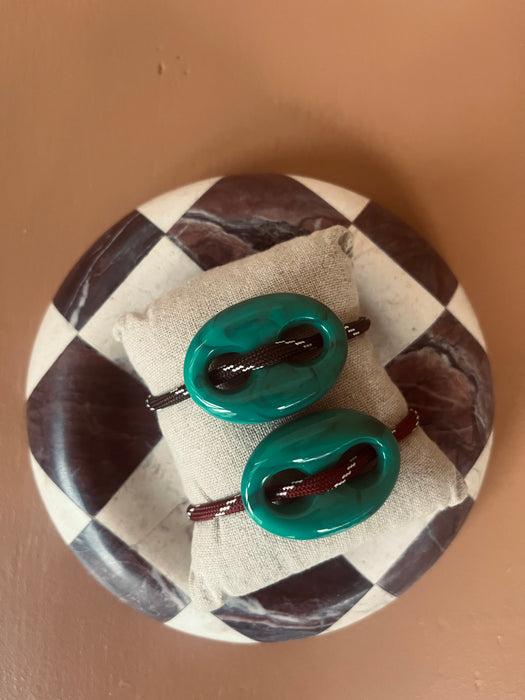 Bean bracelet | Green