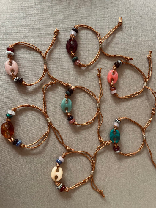 Mini bean bracelet