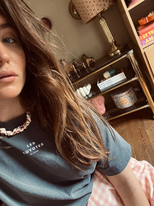 Peach shell necklace