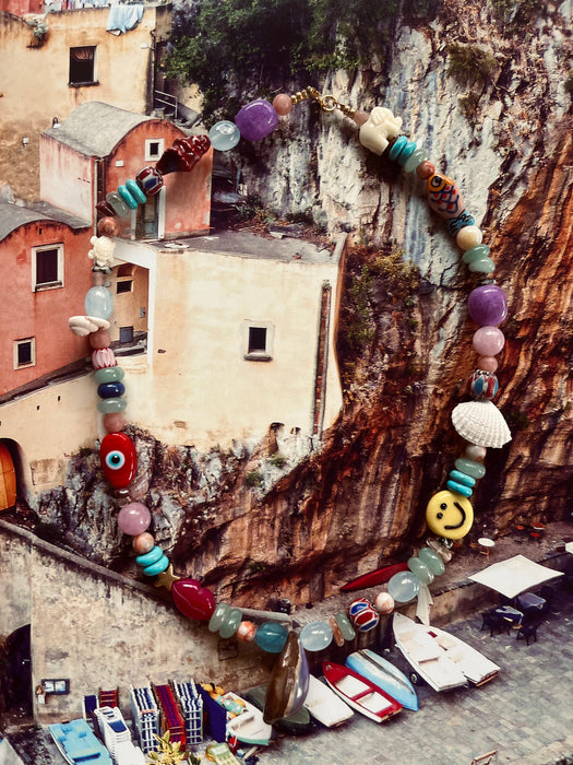 Multicharm necklace